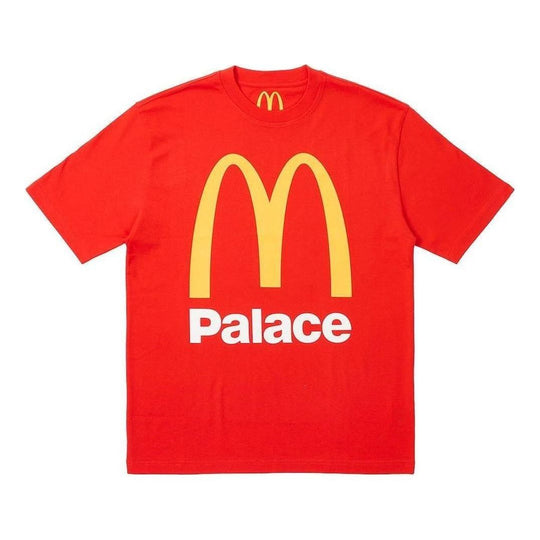 Palace x McDonald's Logo T-shirt 'Red' P25TS339