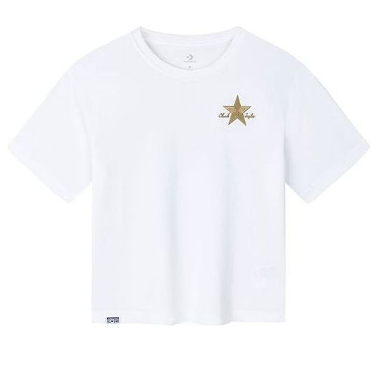 (PS) Converse Chuck Taylor Star Graphic T-Shirt 'White' CV2422041PS-001