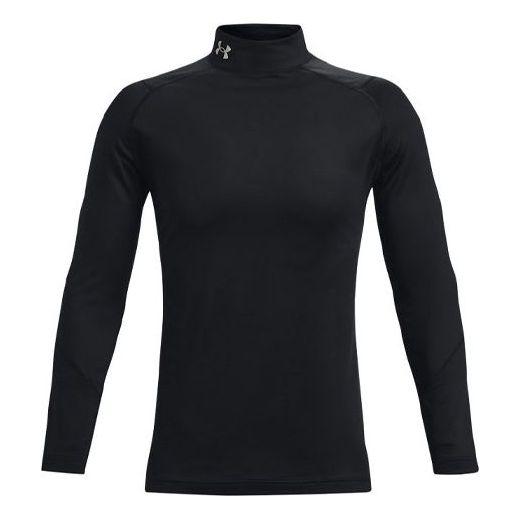 Under Armour ColdGear Infrared Mock Long Sleeve T-shirt 'Black' 1368026-001