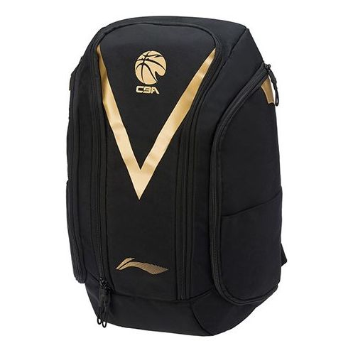 Li-Ning CBA Basketball Backpack 'Black Gold' ABSR210-1-KICKS CREW