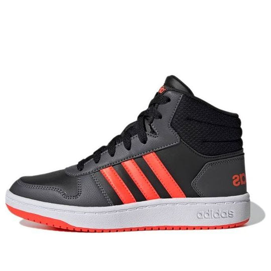 (PS) adidas neo Hoops 2.0 Mid 'Black Red' GZ7768
