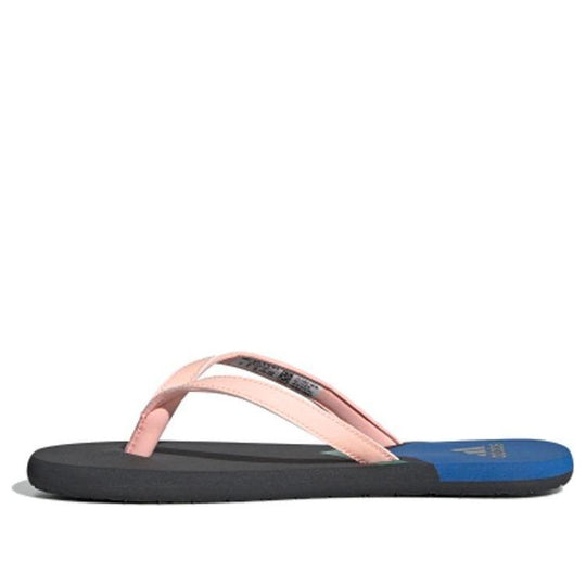 (WMNS) adidas Eezay Flip Flop Slipper 'Black Pink Blue' F35030