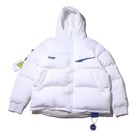 PUMA x Ader Error Puffer Jacket 'White' 595534-02