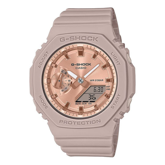 (WMNS) CASIO G-Shock Digital-Analog 'Pale Pink' GMA-S2100MD
