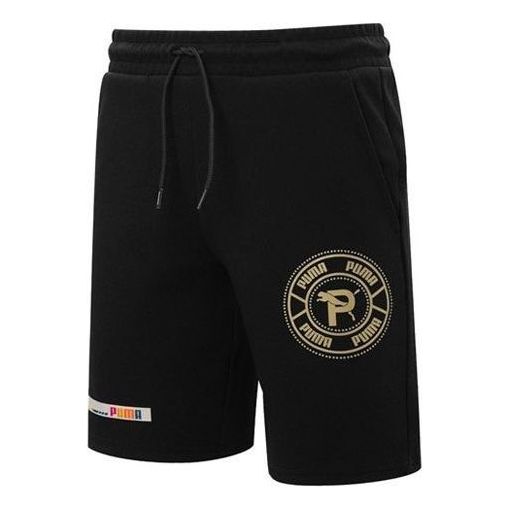 PUMA Mix Badge Shorts 'Black' 537041-01