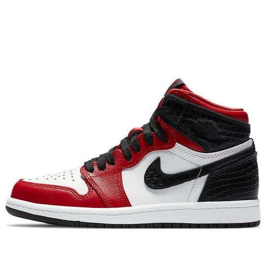 (PS) Air Jordan 1 Retro High OG 'Satin Red' CU0449-601 Retro Basketball Shoes  -  KICKS CREW