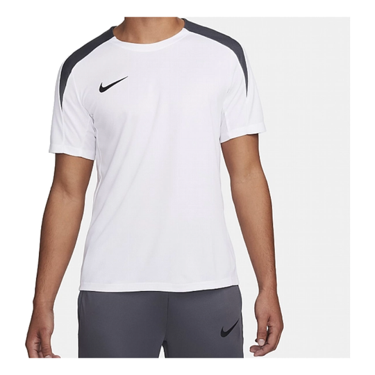 Nike Strike Dri-FIT Short-Sleeve Soccer Top 'White Iron Grey' FN2399-100