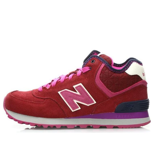 (WMNS) New Balance 574 Series Mid Retro Mid-Top Pink/Red WH574XY