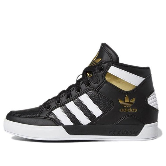 (WMNS) Adidas Hard Court High J 'Black Gold' FV5732 - KICKS CREW