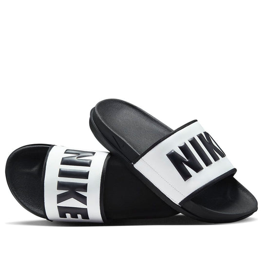 (WMNS) Nike Offcourt Slide 'Black Summit White' BQ4632-011