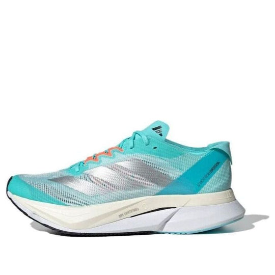 (WMNS) adidas Adizero Boston 12 Running Shoes 'Aqua Blue Cloud White' ID6901