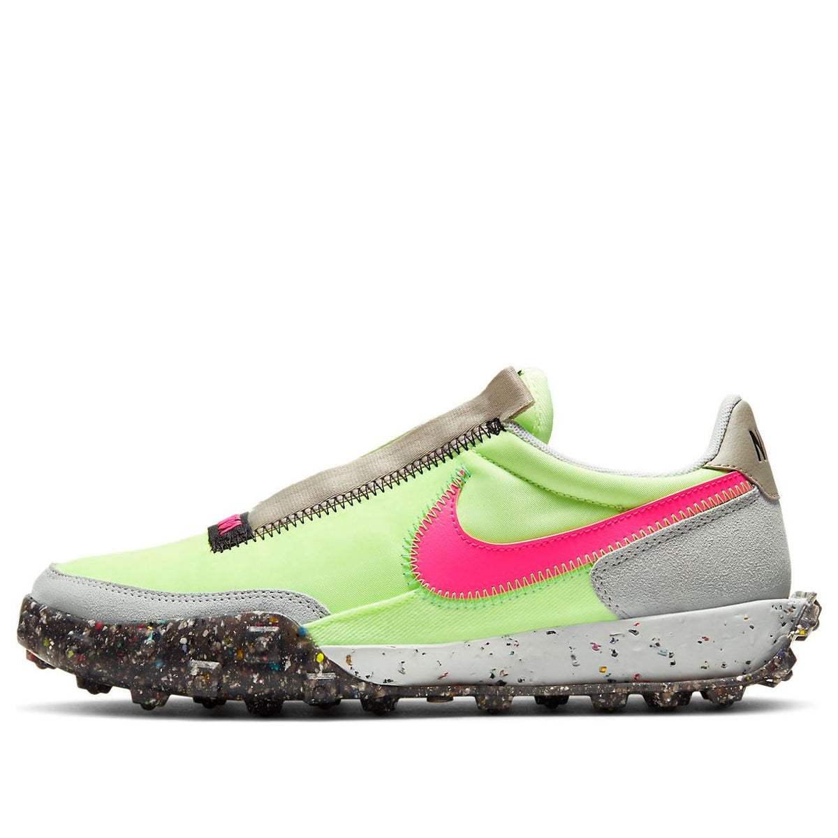 (WMNS) Nike Waffle Racer Crater 'Barely Volt' CT1983-700