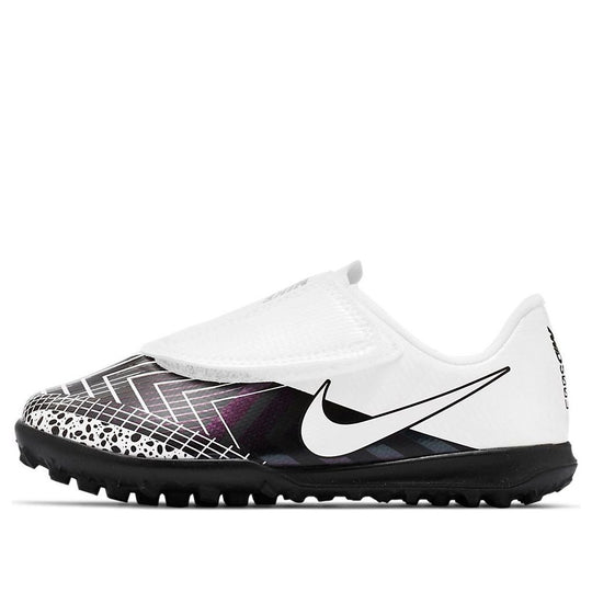 (PS) Nike Jr.Mercurial Vapor 13 Club MDS TF Turf Soccer Shoes Black/White CJ1180-110