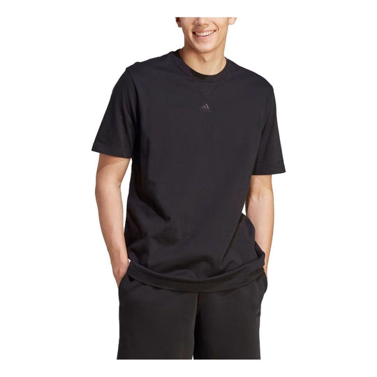 adidas All Szn Garment-Wash T-Shirt 'Black' IJ6923