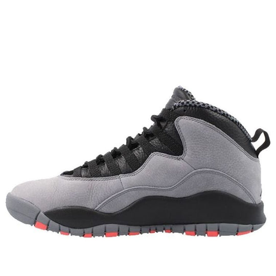 Air Jordan 10 Retro 'Cool Grey' 310805-023 Retro Basketball Shoes  -  KICKS CREW