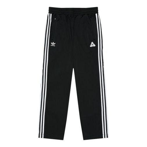Palace X Adidas Originals Casual Sweatpants 'Black' GQ2569