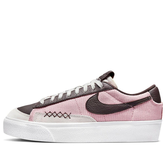 (WMNS) Nike Blazer Low Platform Sneakers Pink DM9471-600