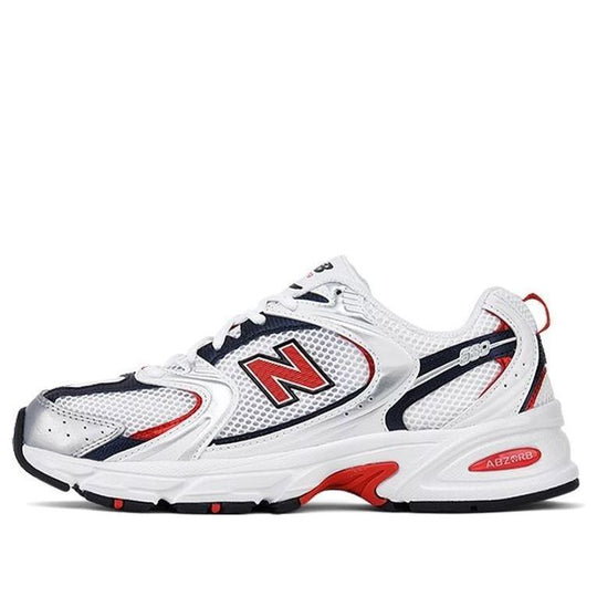 New Balance 530 Shoes White/Red/Blue MR530UIX