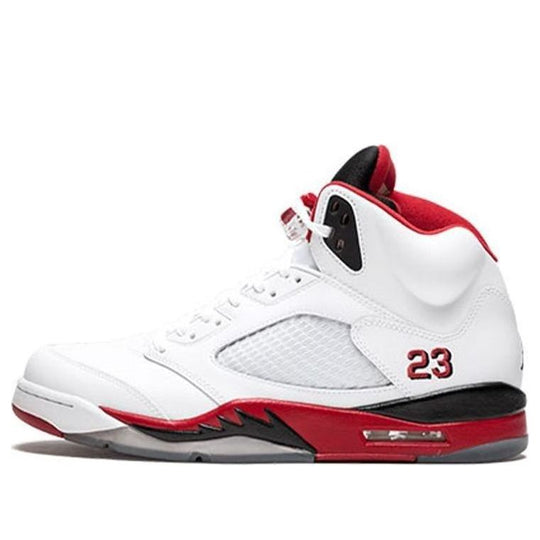 Air Jordan 5 Retro 'Fire Red' 2013 136027-120 Retro Basketball Shoes  -  KICKS CREW
