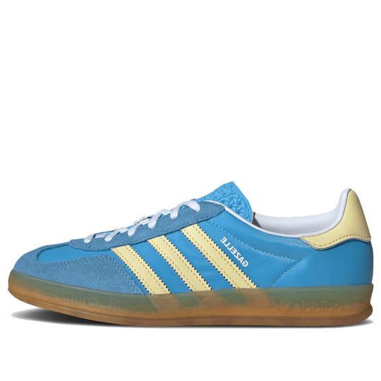(WMNS) adidas originals Gazelle Indoor 'Blue Burst Yellow' IE2960