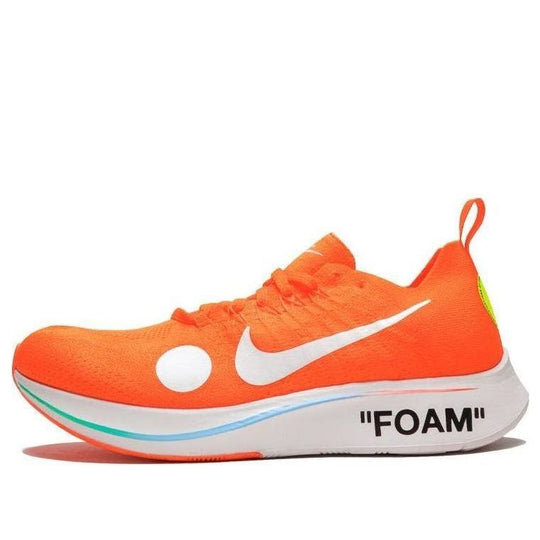 Nike Off-White x Zoom Fly Mercurial Flyknit 'Total Orange' AO2115-800