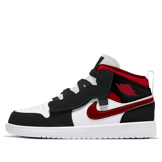 (PS) Air Jordan 1 Mid Alt 'Red Black White' AR6351-122 Retro Basketball Shoes  -  KICKS CREW