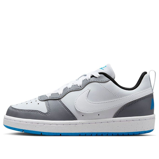 (GS) Nike Court Borough Low Recraft 'Platinum Cool Grey Photo Blue' DV5456-019