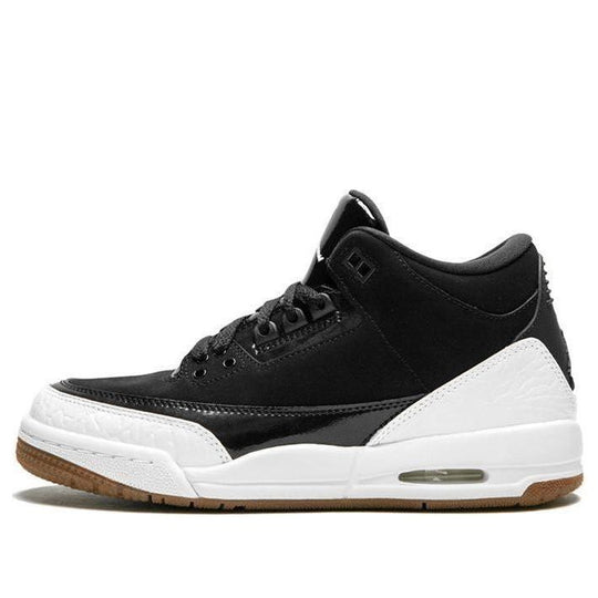 (GS) Air Jordan 3 Retro 'Black White' 441140-022 Big Kids Basketball Shoes  -  KICKS CREW