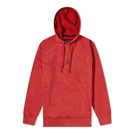 Air Jordan Dri-FIT Fleece Pullover Hoodies 'Red' DA9860-687