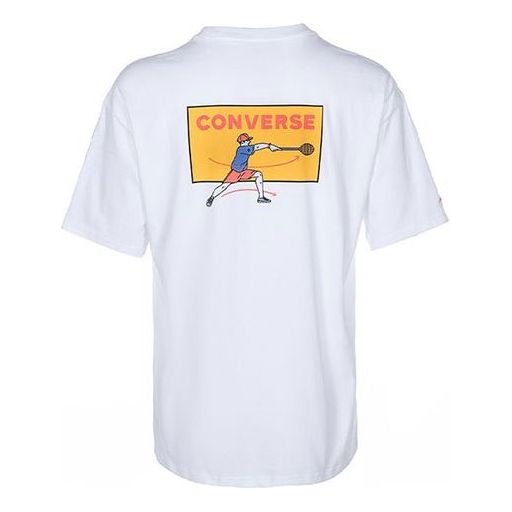 Converse Jack Purcell Graphic T-Shirt 'White' 10022782-A01