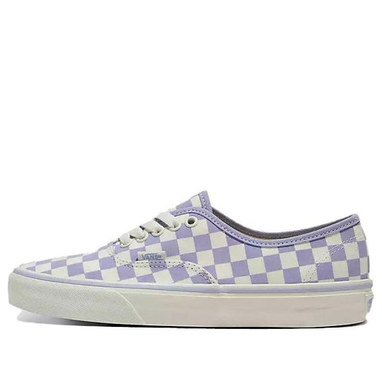 Vans Authentic Checkerboard Shoes 'White Purple' VN000BW5LLC