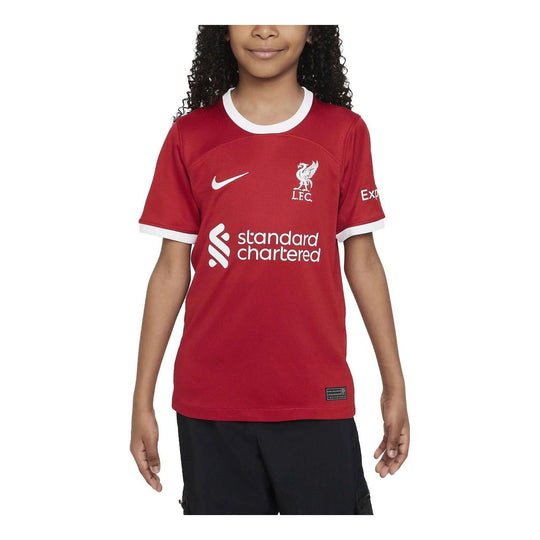 (GS) Nike Dri-FIT Liverpool FC 2023/24 Stadium Home Soccer Jersey 'Red' DX2766-688