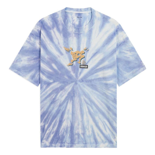 Li-Ning x Disney Graphic Tie-Dye T-shirt 'Light Blue' AHSS249-3