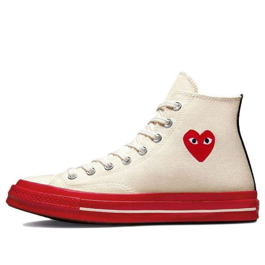 Converse x COMME des GARCONS PLAY Chuck 70 High 'Pristine Red' A01794C