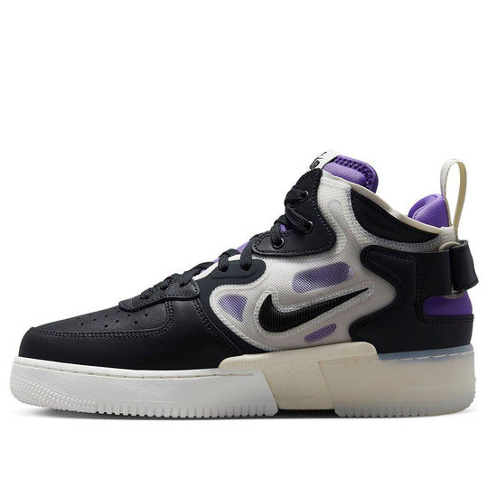 Nike Air Force 1 Mid React 'Off Noir Action Grape' DQ1872-001