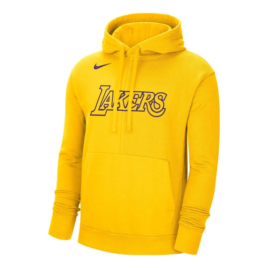 Nike Lakers Hoodie 'Yellow' DR9315-728