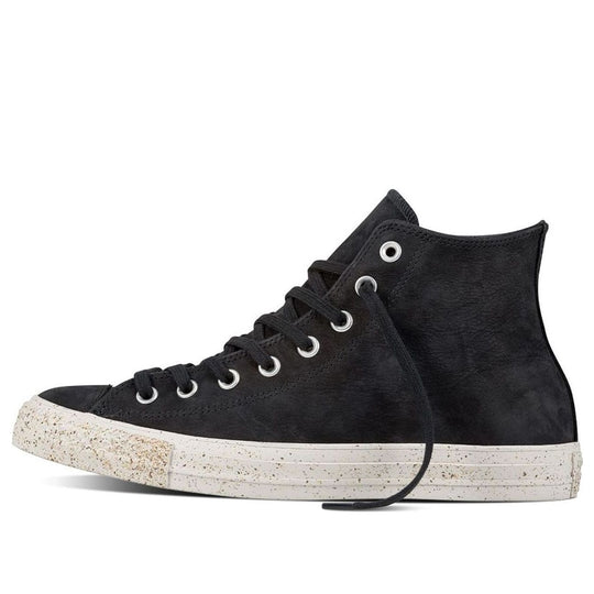 Converse Chuck Taylor All Star High Top Leather Trainers 'Black' 157524C