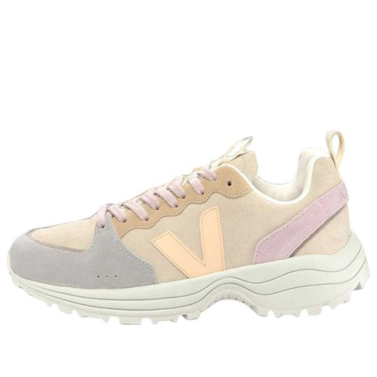 (WMNS) Veja Venturi Suede Lace-Up Sneakers 'Beige Grey Pink' VC0303213