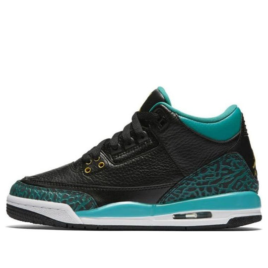 (GS) Air Jordan 3 Retro 'Rio Teal' 441140-018 Big Kids Basketball Shoes  -  KICKS CREW