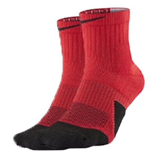 Nike Air Elite Basketball Socks 'Red Black' SX5594-657