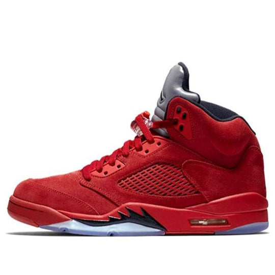 Air Jordan 5 Retro 'Red Suede' 136027-602 Retro Basketball Shoes  -  KICKS CREW