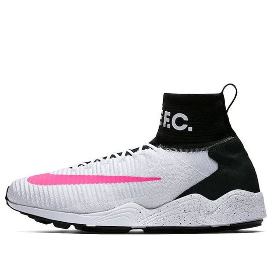 Nike Zoom Mercurial XI Flyknit FC 'White Pink Black' 852616-100