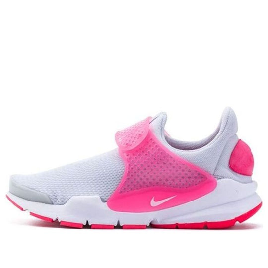 (GS) Nike Sock Dart 'Pure Platinum White Racer Pink' 904277-001
