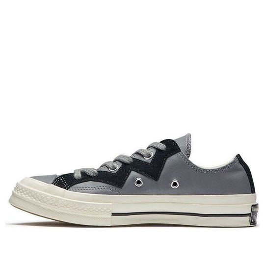 (WMNS) Converse Chuck 1970s Leather Low Top Grey Black 566137C