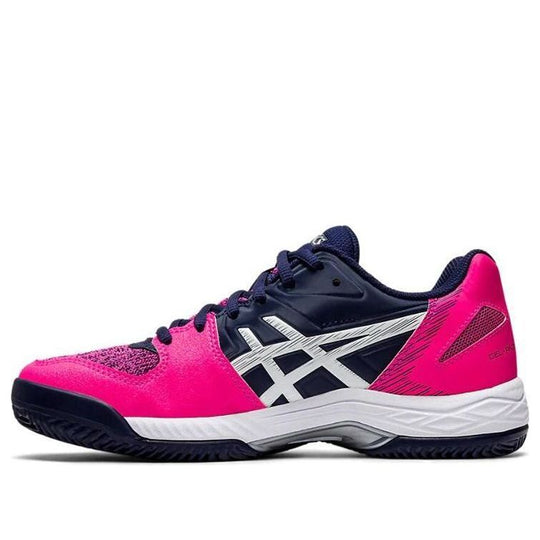 (WMNS) Asics Gel-Padel Exclusive 5 SG Soft Ground 'Blue Pink White' 1042A004-402