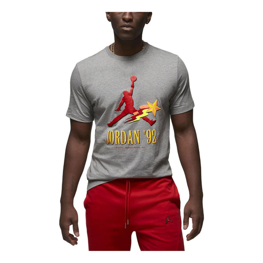 Air Jordan 92 Logo T-Shirt 'Dark Grey' DV1431-091
