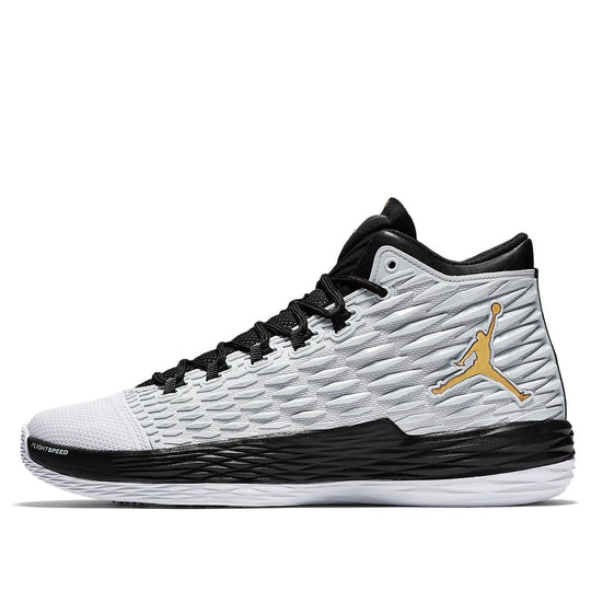 Air Jordan Melo M13 X 13 'White Black Gold' 902443-131 Basketball Shoes/Sneakers  -  KICKS CREW