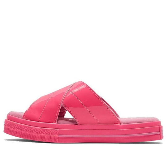 (WMNS) Converse OPI One Star Slide Retro Unisex Pink Slippers 565662C