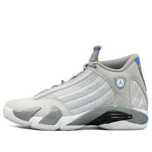 (GS) Air Jordan 14 Retro 'Wolf Grey' 487524-004 Retro Basketball Shoes  -  KICKS CREW