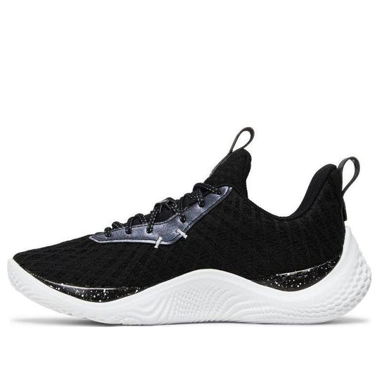 Under Armour Curry Flow 10 Team Basketball Shoes 'Black White' 3026624001